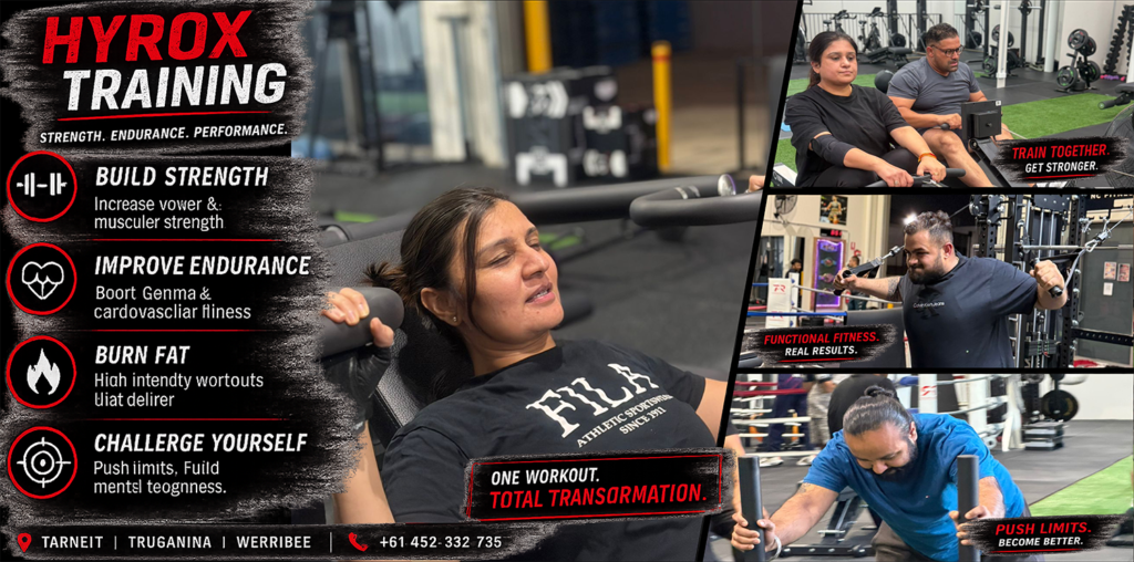 HYROX Training in Tarneit: The Ultimate Fitness Challenge for Strength, Endurance & Fat Loss HYROX Training in Tarneit: The Ultimate Fitness Challenge for Strength, Endurance & Fat Loss