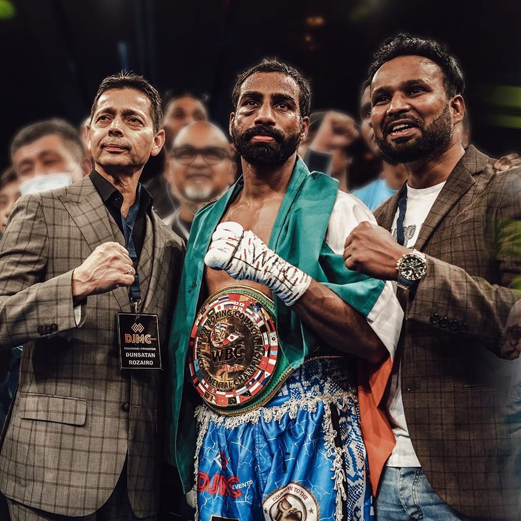 Top Boxing Promoters in India: Roshan Nathanial and Team Roshan Sports Promotion India Sachin Dekwal, Indian professional boxer associated with Roshan Nathanial's boxing network