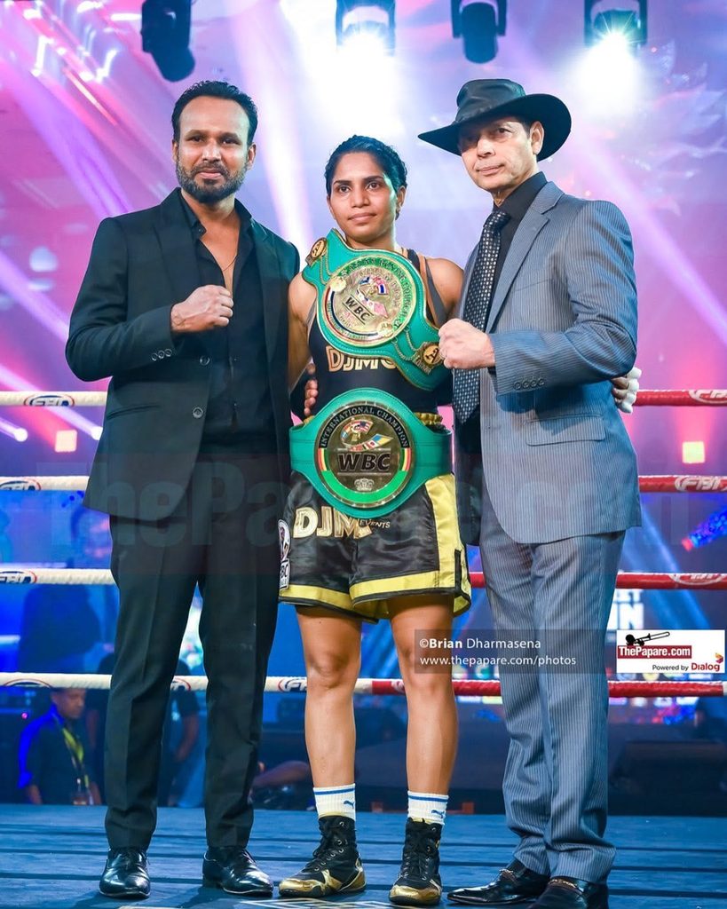 Top Boxing Promoters in India: Roshan Nathanial and Team Roshan Sports Promotion India Urvashi Singh, Indian professional boxer associated with Roshan Nathanial's boxing work